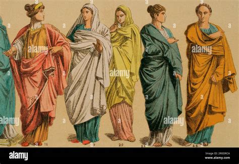 Ancient Roman Women Clothing Hi Res Stock Photography And Images Alamy