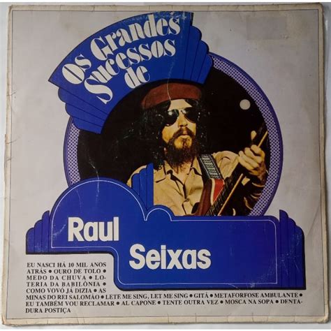 LP Disco De Vinil Raul Seixas Os Grandes Sucessos De Raul Seixas