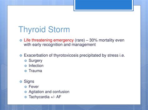 Thyroid Storm