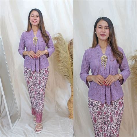 Jual Setelan Kebaya Jumbo Size Besar Kartini Kutubaru Encim Modern