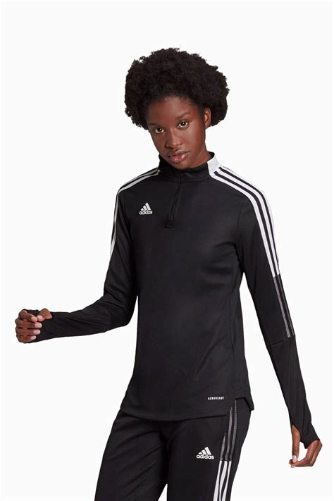 Bluza Adidas Tiro 21 Training Top Damska Czarny Buty Piłkarskie