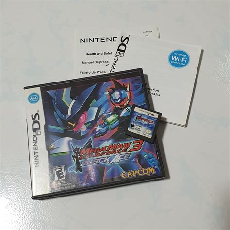 Megaman Starforce Black Ace Video Gaming Video Games Nintendo On