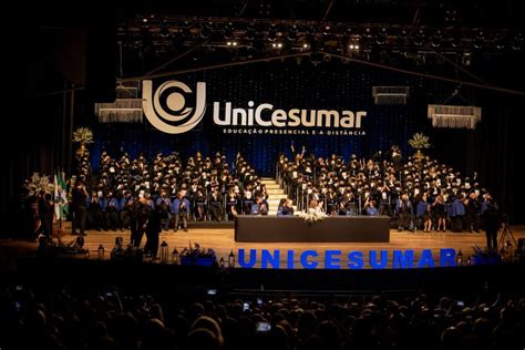 Unicesumar Realiza Cola O De Grau Para Cursos Ead Na Pr Xima Sexta