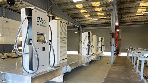 Charged Evs Evgos Prefabricated Ev Charging Stations Save