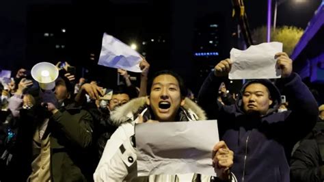 Kina Korona Virus I Protesti Demonstranti Ljuti Zbog Strogih Kovid