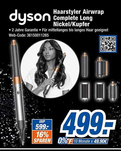 Dyson Haarstyler Airwrap Complete Long Nickel Kupfer Angebot Bei Expert