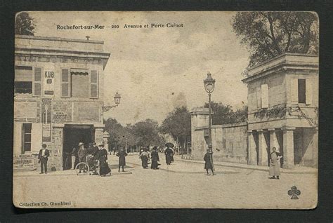 Montpellier Fi Rochefort Sur Mer Avenue Et Porte Carnot