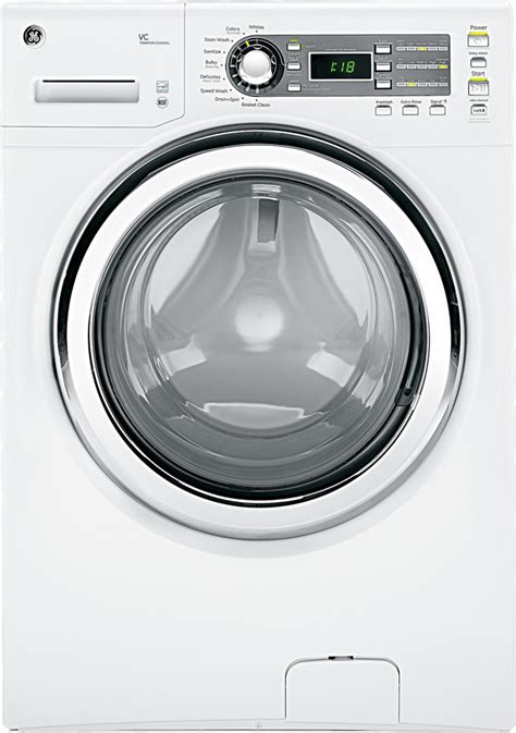 Ge Gfws1500dww 27 Inch Front Load Washer With 41 Cu Ft Capacity 9 Wash Cycles Speed Wash