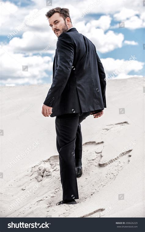 Man Looking Back