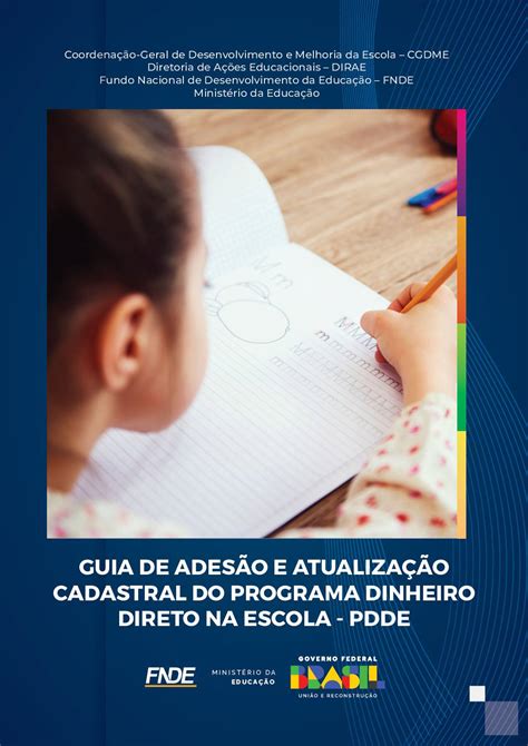 Programa Dinheiro Direto Na Escola Pdde Secretaria Municipal De