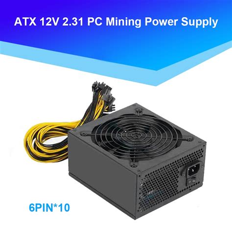 2000W Bitcoin Mining PC Power Supply ATX 2000W PICO PSU Ethereum 2000W