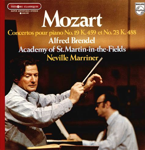 Mozart Concertos Pour Piano N N Alfred Brendel Neville