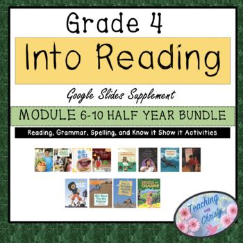 Into Reading Hmh Th Grade Module Half Year Bundle Digital Learning