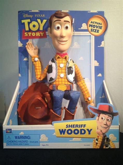 Disney Pixar Toy Story Sheriff Woody Doll Actual Movie Size 1755662301