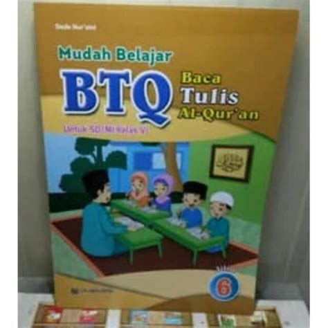 Buku Siswa Baca Tulis Al Quran K13 Kelas 6 Sd Mi Penerbit Arya Duta