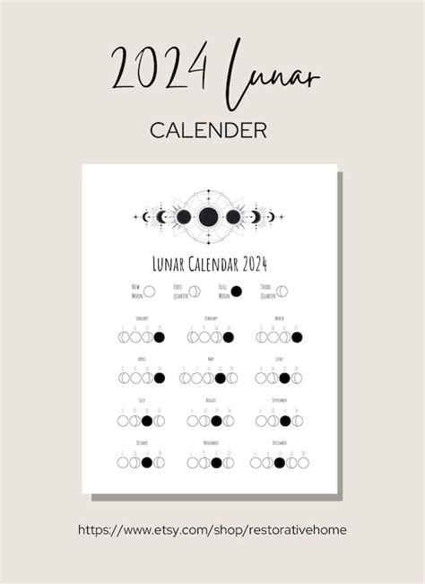 Moon Phase Calendar Cute Free Printable Lunar Calendar Off