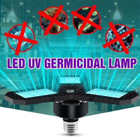 E Led Uvc Licht Uv Sterilisator Lamp W W W Grandado