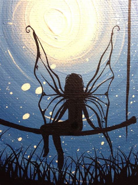 Fairy Acrylic Painting