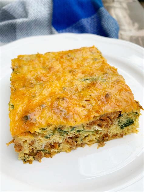 Chorizo Egg Breakfast Casserole - The Endless Appetite