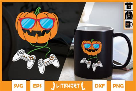 Halloween Gamer Controller Funny Graphic By Litewort · Creative Fabrica