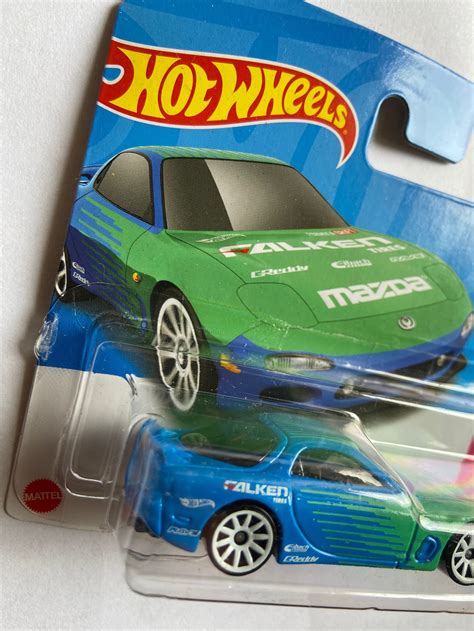 Hot Wheels 95 Mazda RX 7 Falken Etsy