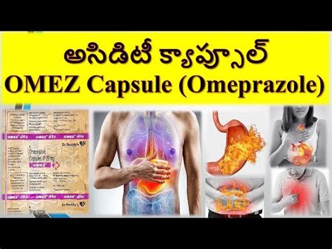 Omez Capsule Omeprazole Uses Working Dosage Side Effects