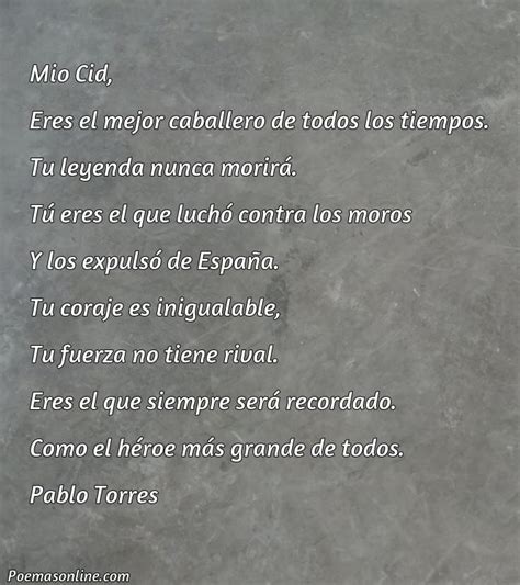 Mejores Poemas De Mio Cid Poemas Online