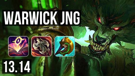 Warwick Vs Diana Jng Rank Warwick Winrate Solo