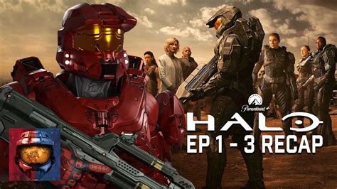 Red Vs Blue Halo Recap Episodes 1 3 Youtube