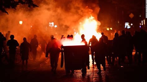 G20 Protests Police Demonstrators Clash In Germany Cnn