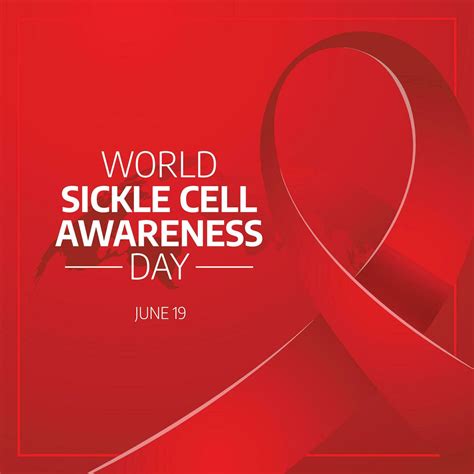 Vector Graphic Of World Sickle Cell Awareness Day Good For World Sickle