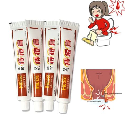 Pcs Lot Hemorrhoids Cream Treating Acne Anal Fistula Pain Chinese Patch