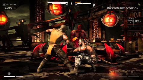 Mortal Kombat X Invasion Boss Youtube