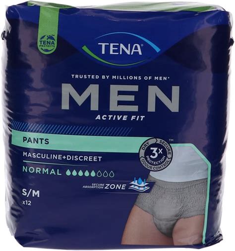 Tena Men Pants Normal Sm 5 X 12 Stuks Voordeelverpakking Bol