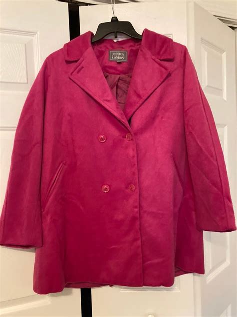 Jessica London Lined Peacoats For Women Mercari