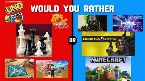 What Would You Rather Board Games Vs Video Games Which Do People Prefer Youtube