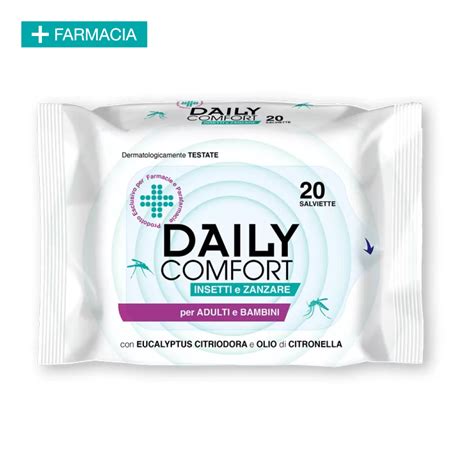 Salviette Repellenti Antizanzare Daily Comfort Diva Shopping