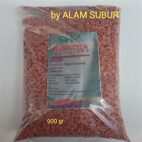 Jual Pupuk KCL MAHKOTA 900gr Shopee Indonesia