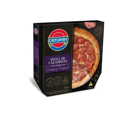 Pizza De Calabresa Catupiry Original 520g