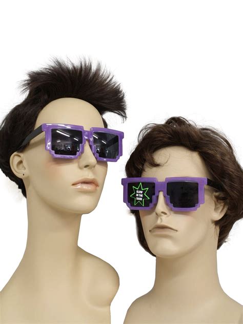 1980s Glasses 8 Bit Totally 80s Look Retro Sunglasses 80s Style