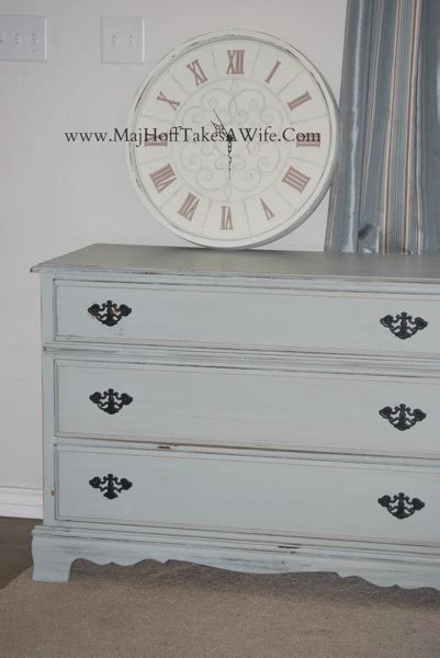 Homemade Chalk Paint Dresser Major Hoff Takes A Wife