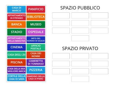 Giochi Su Spazi Pubblici E Privati Risorse Didattiche