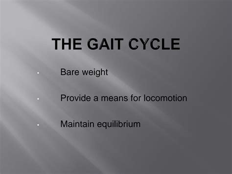 Solution Biomechanics Of Gait Normal Abnormal Studypool