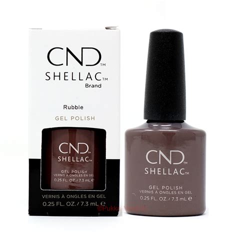 Cnd Shellac Rubble Ml Buy Now Pukka Nails