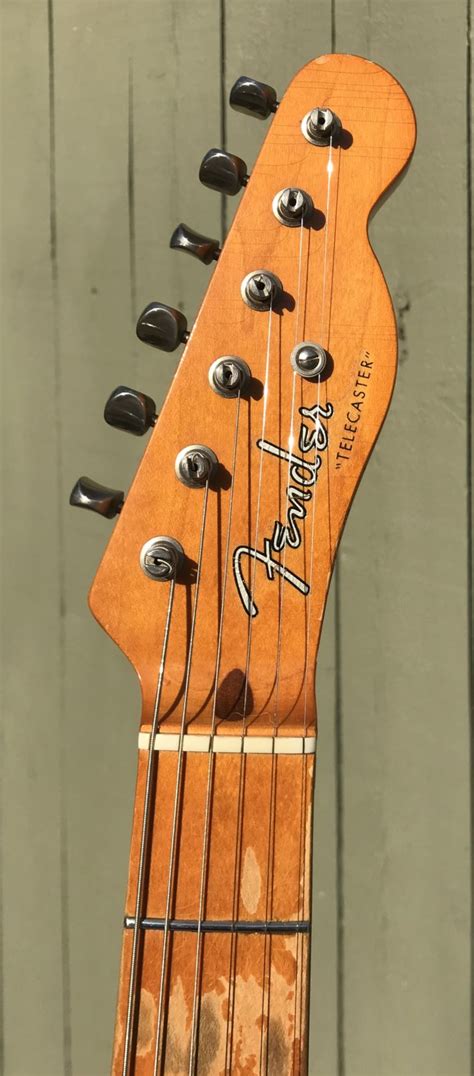 1988 Telecaster Headstock Joe The Guitarman