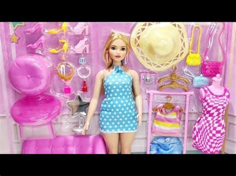 Unboxing E Review Barbie Estilista Curvy Playset Mattel Fashionista