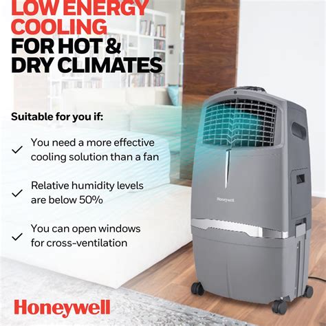 Honeywell Cl Xc Indoor Evaporative Air Cooler Honeywellstore