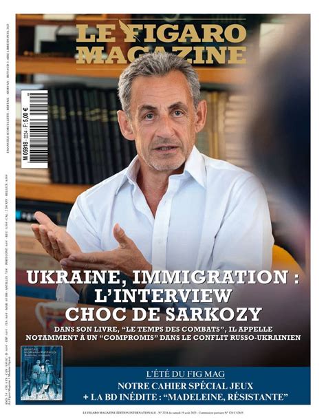 Le Figaro Magazine édition numérique du 18 août 2023