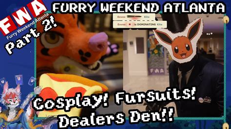 4k FWA 2022 Furry Weekend Atlanta Cosplay Footage Over 400