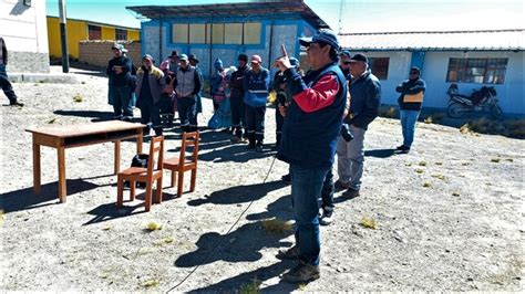 Comunidad De Coracorani Recibi A Las Autoridades Del Proyecto Especial